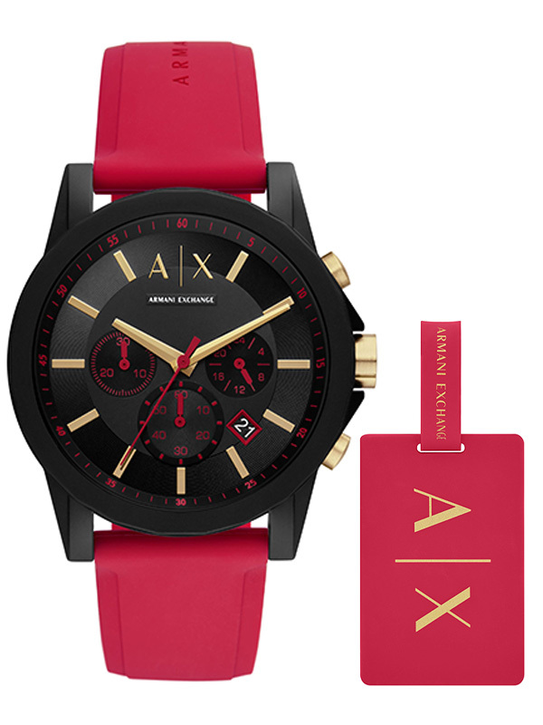 Armani Exchange Outerbanks 44mm Gift Set