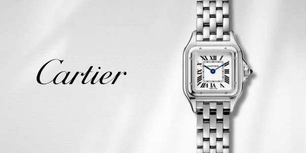Armbandsur från Cartier Köp din begagnade Cartier klocka redan idag