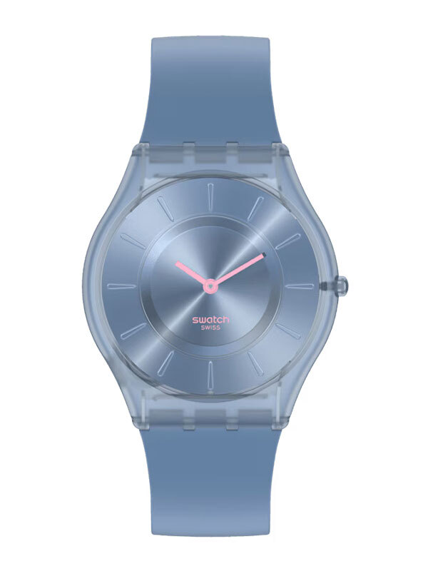 Läs mer om SWATCH Denim Blue 34mm