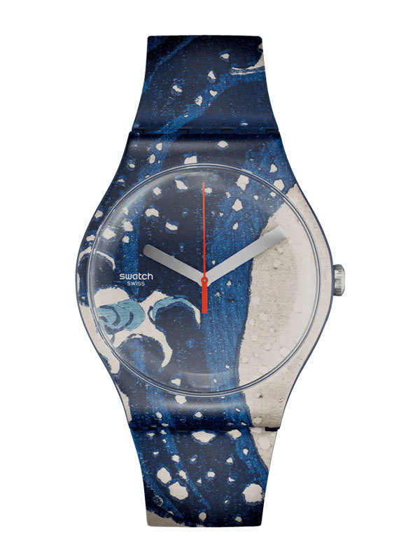Läs mer om SWATCH The Great Wave by Hokusai & Astrolabe