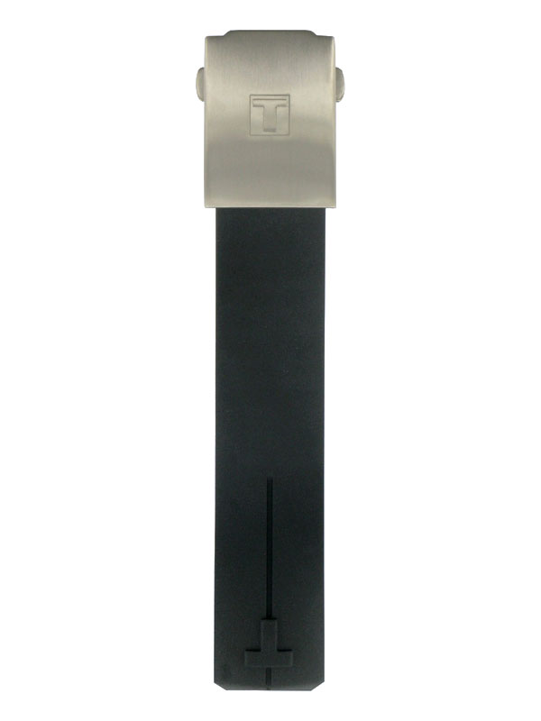 Tissot T-Touch Expert Armband Silikon Titanspänne T603026462 Original silikonarmband med titanspänne till Tissotklockor