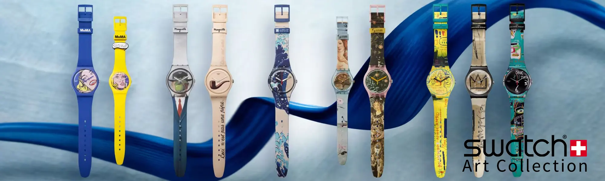 Swatch Art Klockor är en unik kollektion som kombinerar ikonisk klockdesign med världskända konstverk och innovativa kreativa uttryck