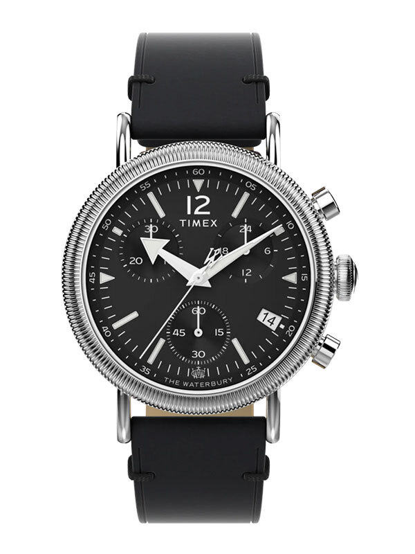 Läs mer om TIMEX Waterbury Standard Coin Edge Chronograph 40mm