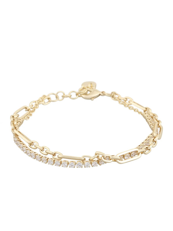 SNÖ of Sweden Armband Rome Double - Guld 1272-3500-251-ONE