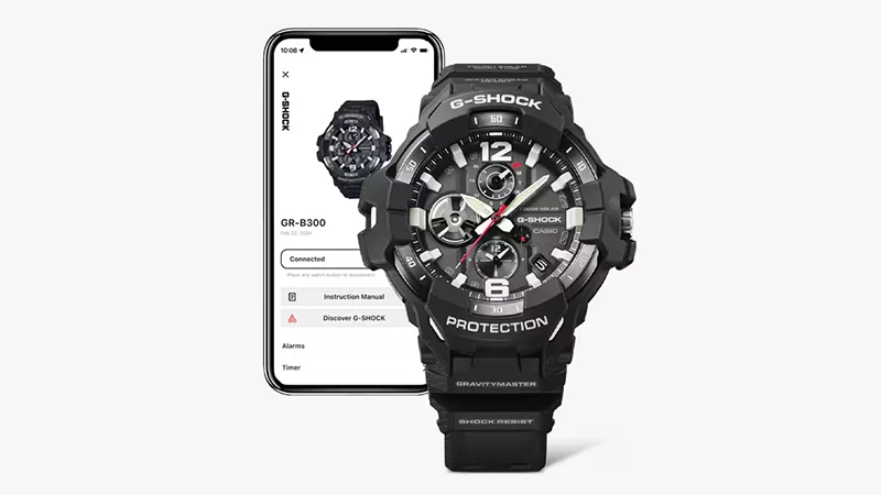 CASIO G-Shock Gravitymaster GR-B300 Solenergidriven tidtagning med Bluetooth® för ökad noggrannhet och tillförlitlighet